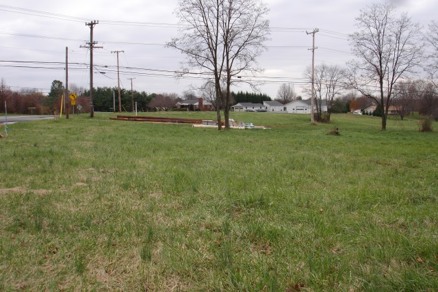 November 2006 before any site development work has started. Along Route 32 looking east.